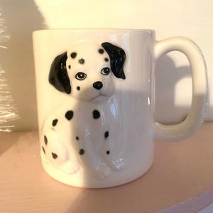 Vintage Otagiri Dalmatian Puppy Cup